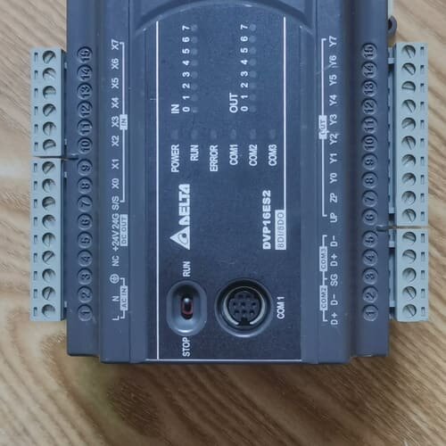 议价台达PLC DVP16ES200T，拆机件，功能正常，接口齐