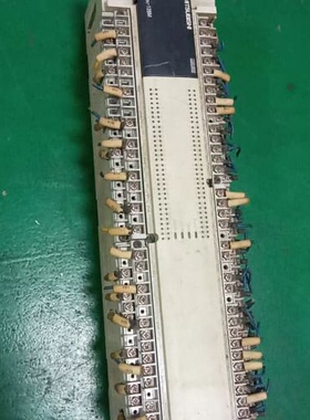 议价三菱FX3U-128MR/ES-A拆机，通电报警红灯长亮