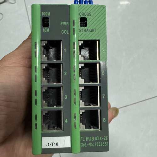 议价菲尼克斯FL HUB 8TX-ZF工业交换机，8口，订货号2