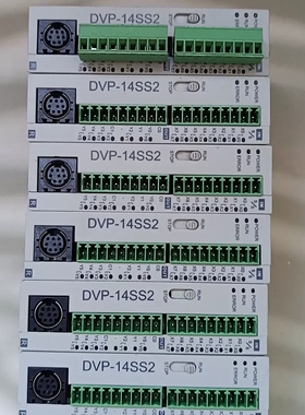 议价拆机台达PLC DVP14SS211R 成色漂亮，年份多