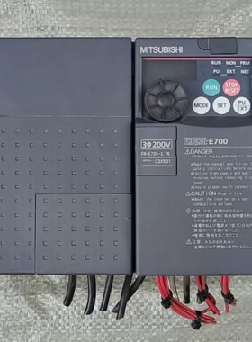 议价三菱变频器FR-E720-3.7K，220V，3.7KW，实