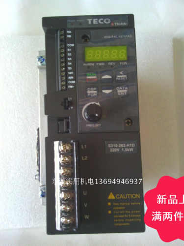 台安变频器1.5KW/220V/S310-202-H1BCD/马达调速器/胶袋机械配件