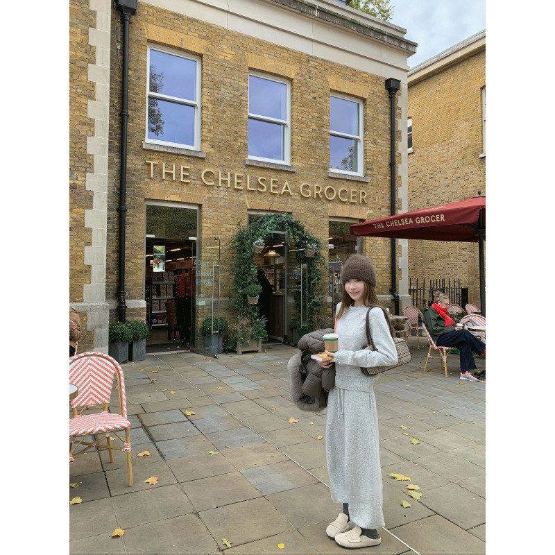 7793舒适百搭运动休闲风两件套秋冬新款日常穿搭圆领针织上衣长裤,女装/女士精品,时尚套装,淘宝优惠券,粉丝福利购,淘宝优惠卷