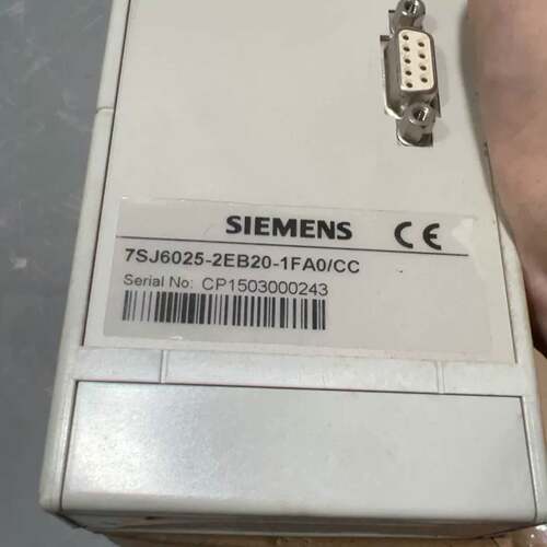 可议价西门子7SJ6025-2EB20-1FA0/CC电源控制器，