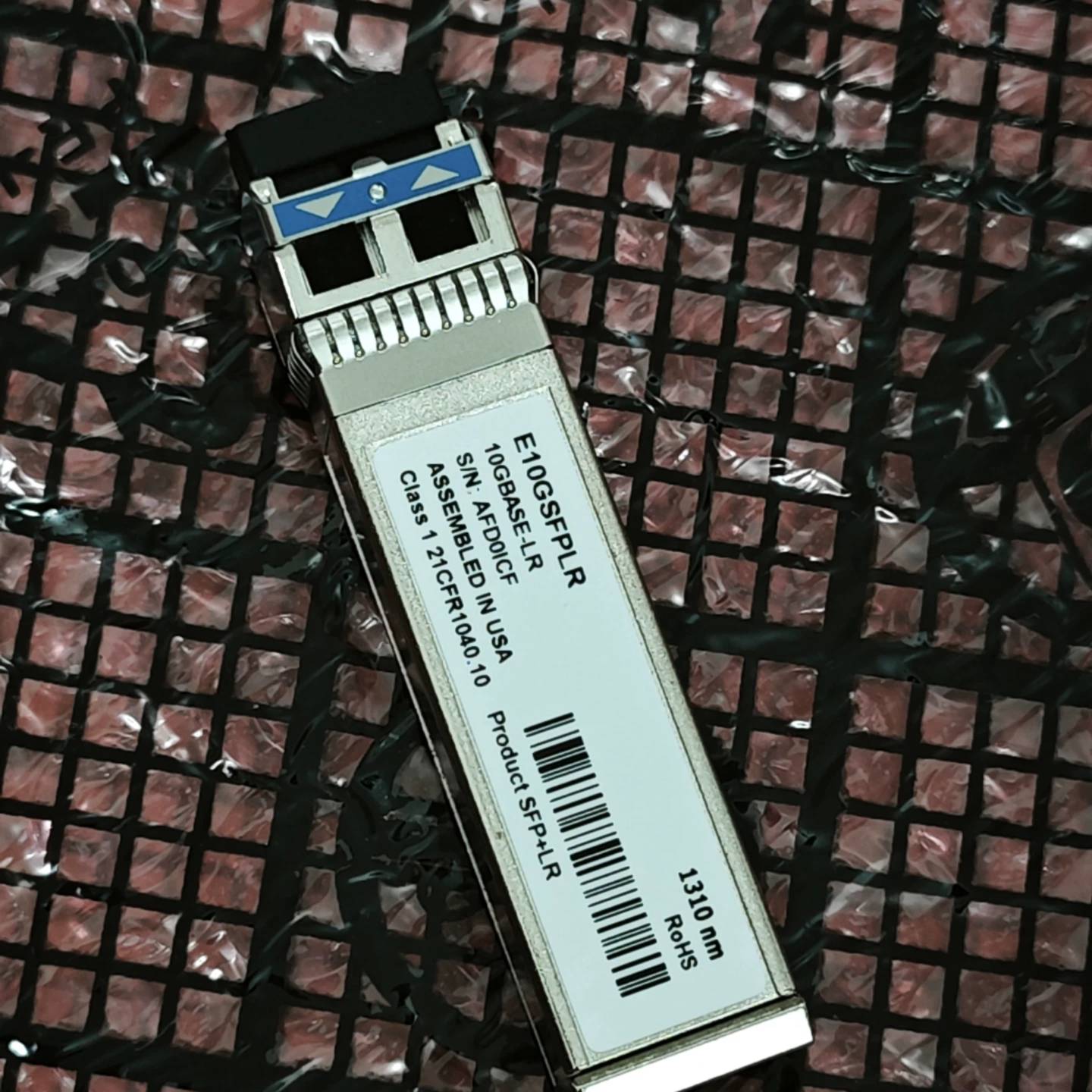可议价E10GSFPLR 10GBASE-LR光模块，1310nm - 实物图