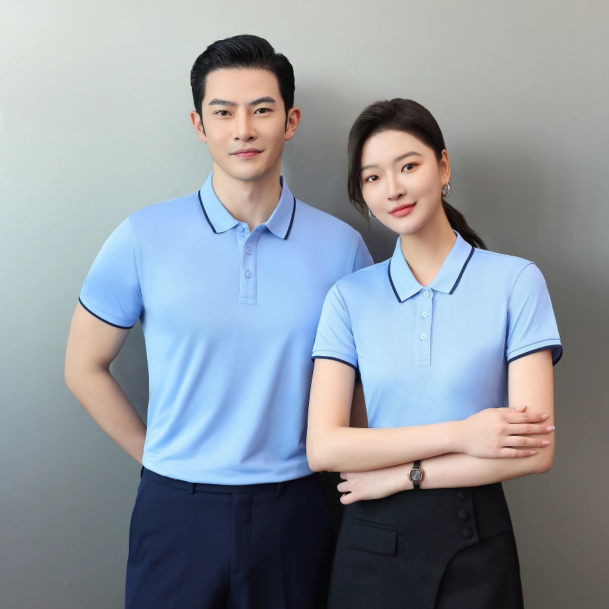 SD502工作服定制工装厂服T恤工衣订做团队广告文化POLO衫DIY定做