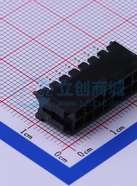 线对板针座 C3030WV-F-2X07P 插件,P=3mm 2x7P 直插 电子元器件