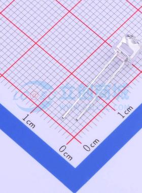 10个 发光二极管/LED TJ-L5FCMXHTFCSFLC2R-A5 红色 插件,D=5mm