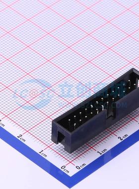 连接器 321024SG0ABK00A02 插件,P=2.54mm 2x12P 简牛座