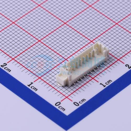 线对板针座 533981071 SMD,P=1.25mm 1x10P 立贴 电子元器件配单