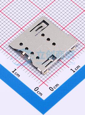 SIM卡连接器 C7092-03 SMD MicroSIM卡 MicroSIM卡 电子元器件
