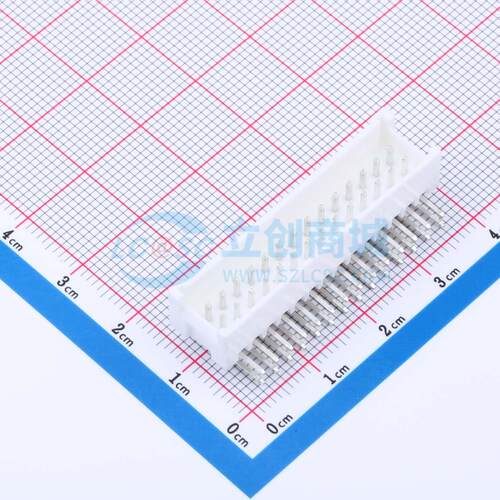 线对板针座 XHZ-28AW 弯插,P=2.5mm 2x14P 弯插 电子元器件配单