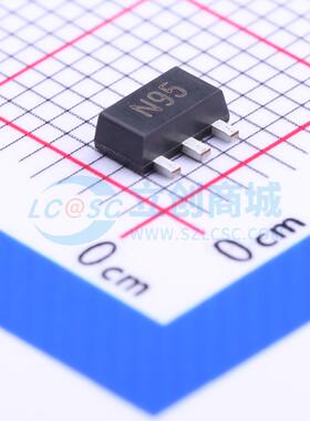 三极管(BJT) FCX495TA SOT-89-3 1A 150V DIODES(美台) 原装正品