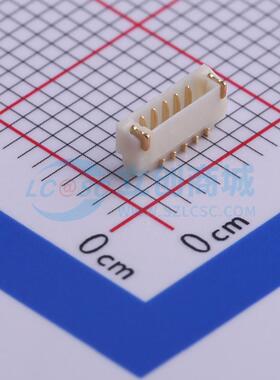 线对板针座 A0800WR-S-05PD01 SMD,P=0.8mm,卧贴 1x5P 卧贴 原装