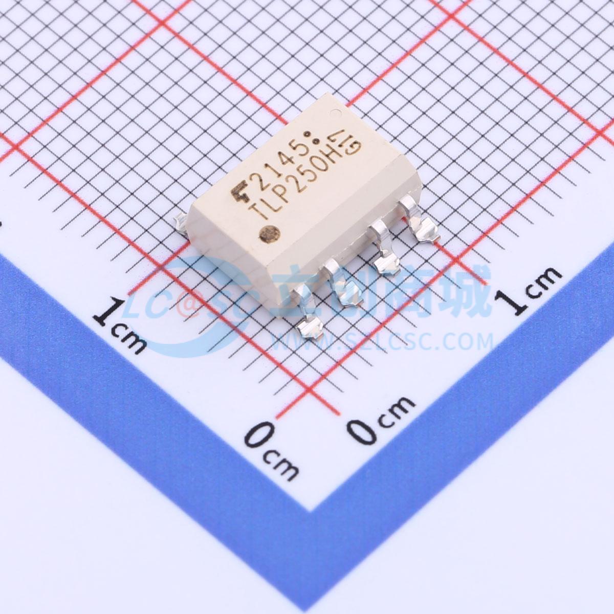 逻辑输出光耦 TLP250H(TP1,F) SOP-8-2.54mm 原装 电子元器件配单