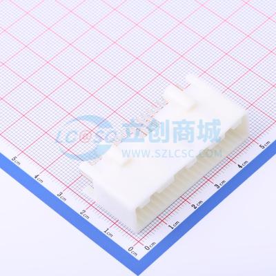 线对板针座 1376113-2 插件,P=2.2mm 2x20P 直插 电子元器件配单