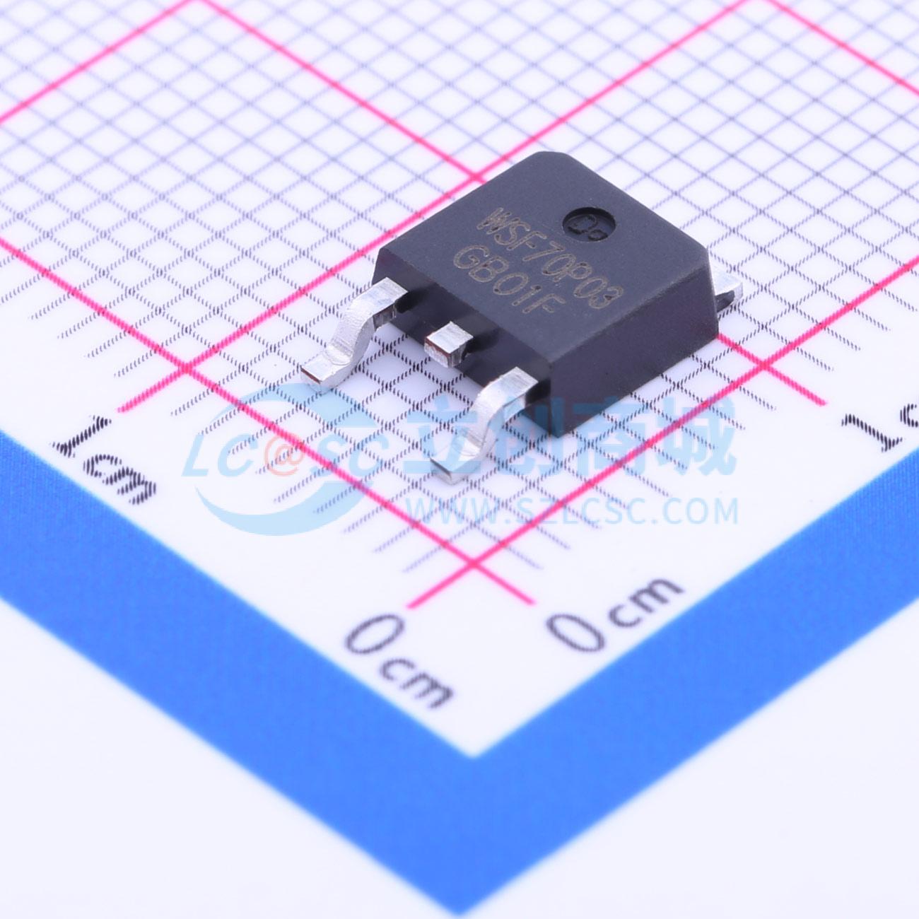 场效应管MOS WSF70P03 TO-252-2(DPAK) 30V 57A WINSOK(微硕)