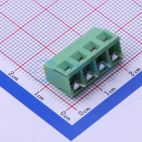 螺钉式接线端子 DB127V-5.0-4P-GN-S 插件,P=5mm 1x4P 电子元器件