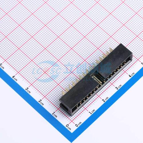 连接器 XDFH-0254-2*15P 插件,P=2.54mm 2x15P 简牛座