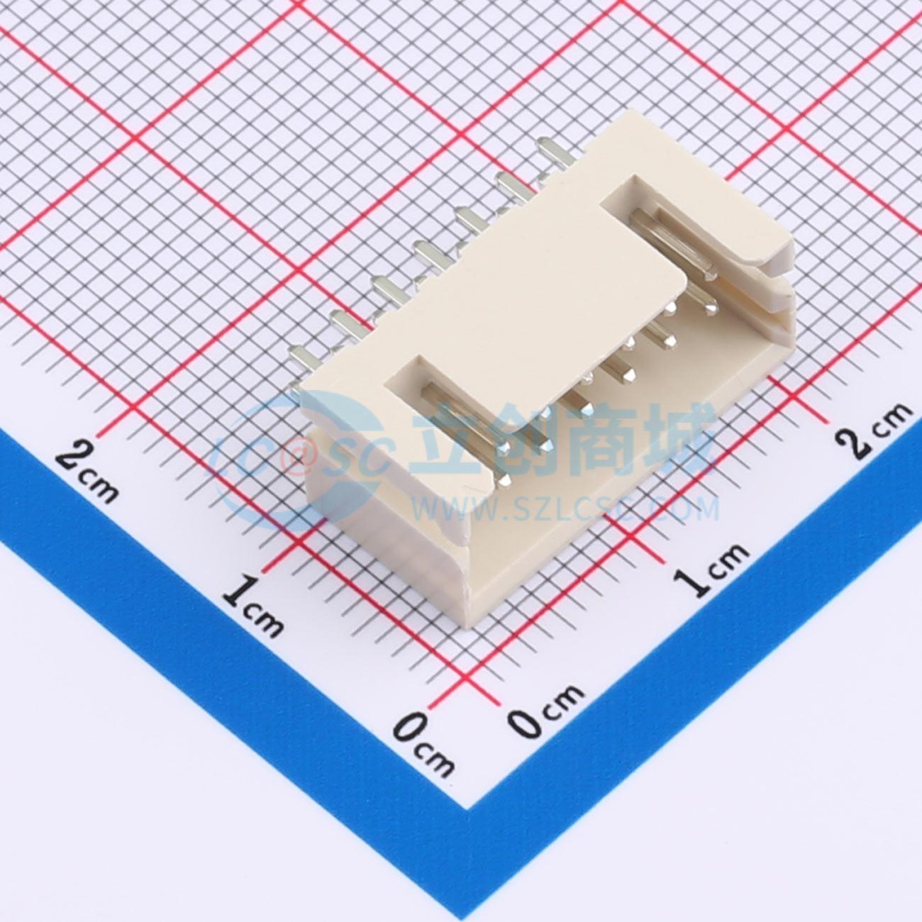 线对板针座 KH-A2557-2X07A 插件,P=2.5mm 原装 电子元器件配单