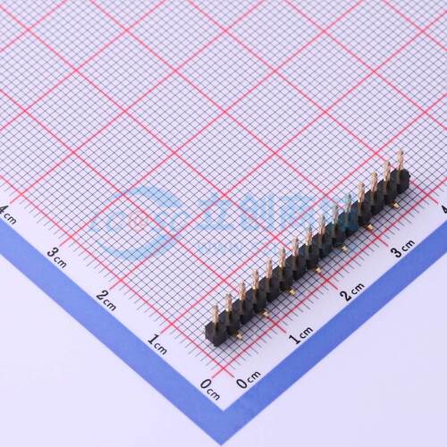 排针 X6511WVS-15H-C60D48R1 SMD,P=2.54mm 1x15P 方针 原装正品