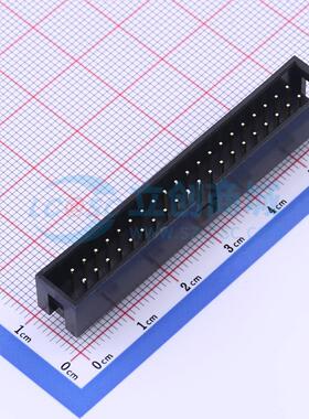 线对板针座 T821140A1S100CEU 插件,P=2.54mm 2x20P 直插 原装