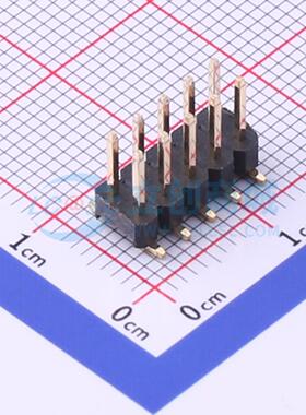 排针 X6521WVS-2x05H-C60D74 SMD,P=2.54mm 2x5P 方针 电子元器件
