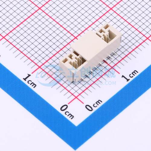 线对板针座 WAFER-GH125L-8A SMD,P=1.25mm 1x8P 立贴 电子元器件