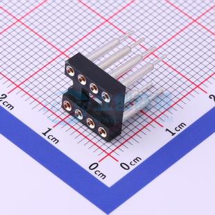 DIP 器件 IC254V 电子元 2.54mm 1370B 08P 晶体管插座