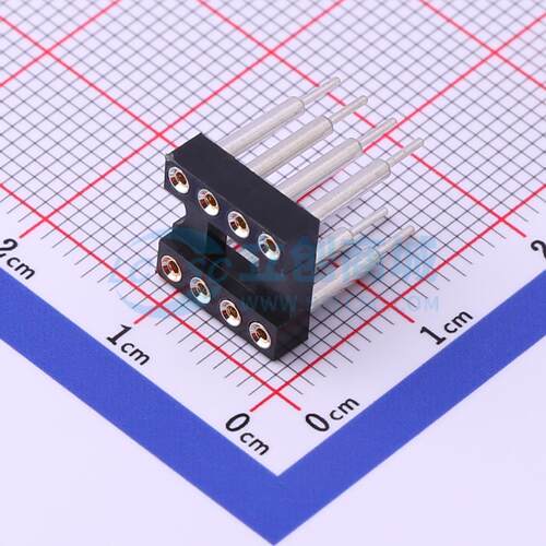 IC/晶体管插座 IC254V-12-08P-1370B DIP-8 2.54mm 电子元器件