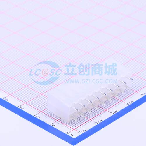 线对板针座 W-5557S18P-X000 插件,P=4.2mm 2x9P 电子元器件配单