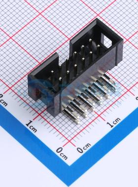 连接器 DS1013-12RSiB-B-0 插件,P=2.54mm 2x6P 简牛座