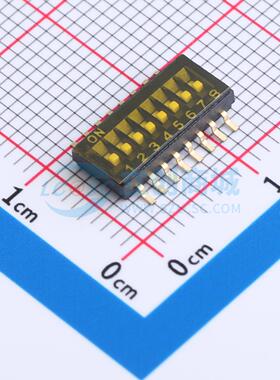 拨码开关 ZX-1.27BM-8PSMD SMD 原装正品 电子元器件配单