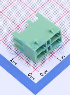 插拔式接线端子 KF2EDGKVG-3.81-2*2P 插件,P=3.81mm 板端/插座-