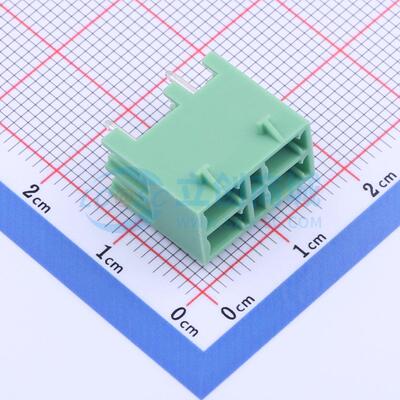 插拔式接线端子 KF2EDGKVG-3.81-2*2P 插件,P=3.81mm 板端/插座-