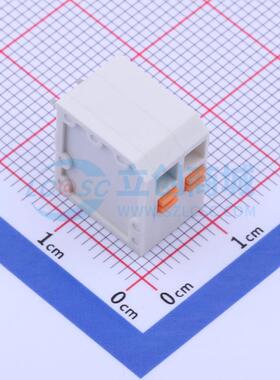 弹簧式接线端子 KF239-3.81-2P 插件P=3.81mm 1x2P 2P 原装正品