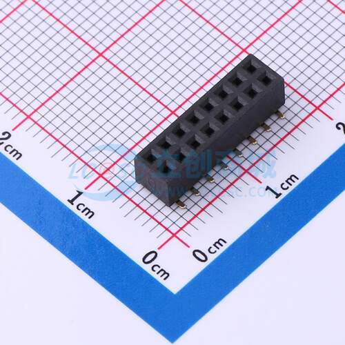 排母 DW200S-22-16-43 SMD,P=2mm 2x8P 双排 原装 电子元器件配单