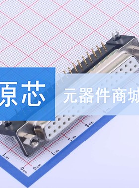 D-Sub/VGA连接器 FDM3701-F0DB101W1KC 弯插 母 37P 电子元器件