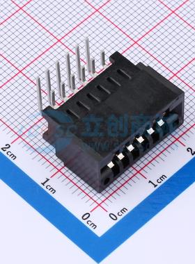 金手指连接器 5650118-3 插件,P=2.54mm 2.54mm 12P 电子元器件