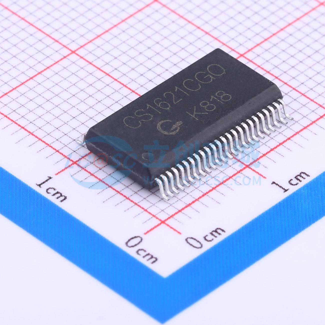 LCD驱动 CS1621CGO SSOP-48-300mil 原装正品 电子元器件配单