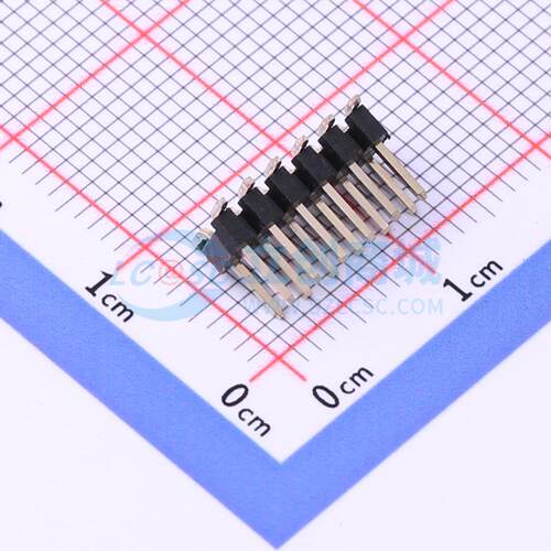 排针 PZ200-2-06-S SMD,P=2mm 2x6P 方针 原装 电子元器件配单
