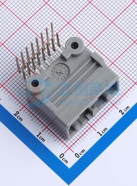 线对板针座 MX34016NF1 弯插,P=2.2mm(交错脚) 2x8P 弯插 原装