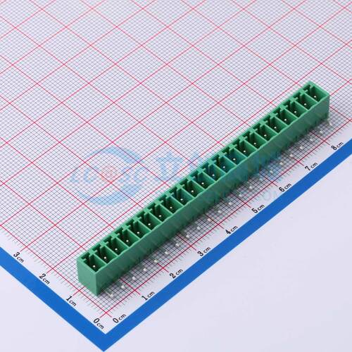 插拔式接线端子 MX15EDGRC-3.81-22P-GN01-Cu-A 弯插,P=3.81mm 板