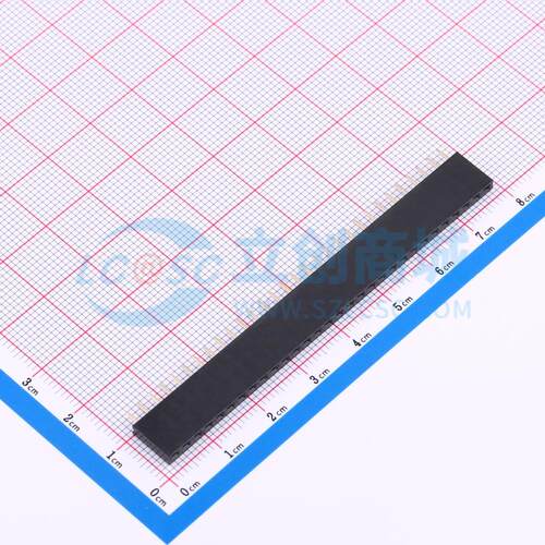 排母 CSHA101-3002A001R1AA 插件,P=2.54mm 1x30P 单排 原装正品