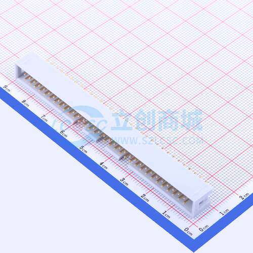 连接器 231-011-864-106 插件,P=2.54mm 2x32P 简牛座