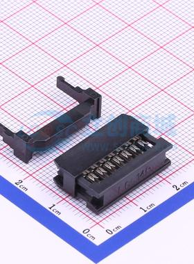 连接器 531414YBS0BW01 P=2.54mm 2x7P IDC连接器