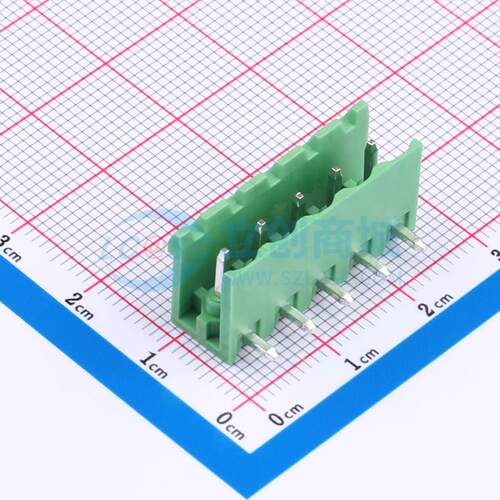 插拔式接线端子 DB2ER-5.0-5P-GN P=5mm 原装正品 电子元器件配单