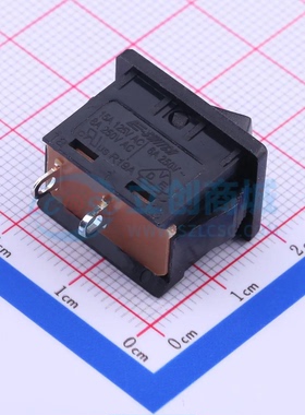 船型开关 R1966ABLKBLKFS 插件 20.8mm 14.8mm 原装正品