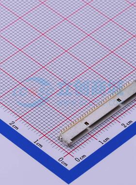 线对板针座 A1007WR-S-30P SMD,P=1mm,卧贴 1x30P 卧贴 原装正品