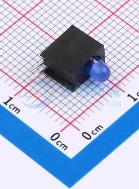 10个 发光二极管/LED XL-DZ304UBD/1 蓝色 DIP 原装 电子元器件配